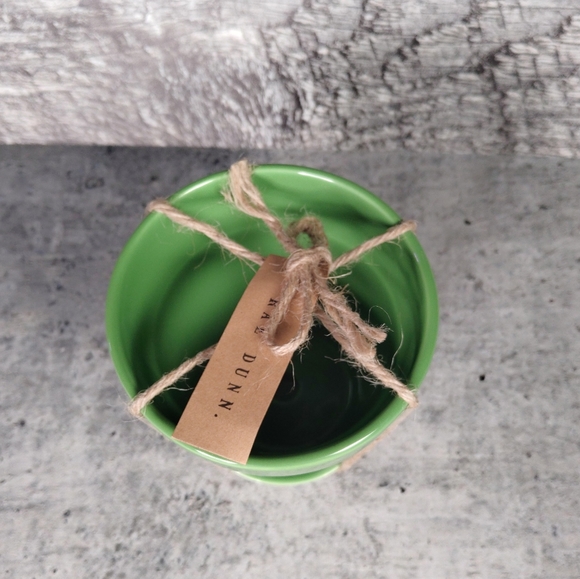 Rae Dunn green planter - Picture 3 of 7